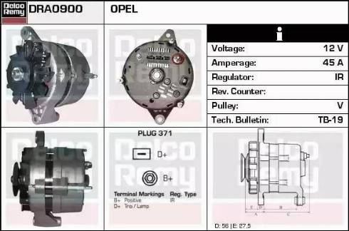 Remy DRA0900 - Alternatore autozon.pro