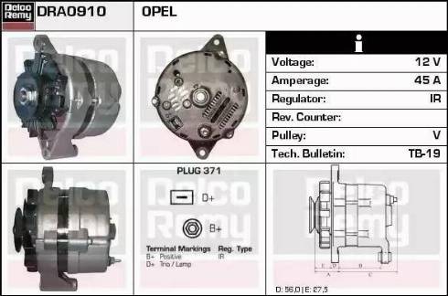 Remy DRA0910 - Alternatore autozon.pro