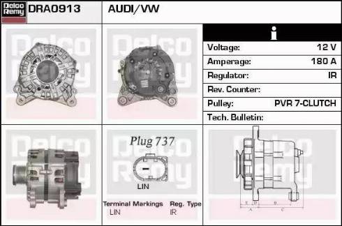 Remy DRA0913 - Alternatore autozon.pro