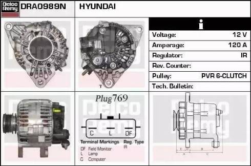 Remy DRA0989N - Alternatore autozon.pro