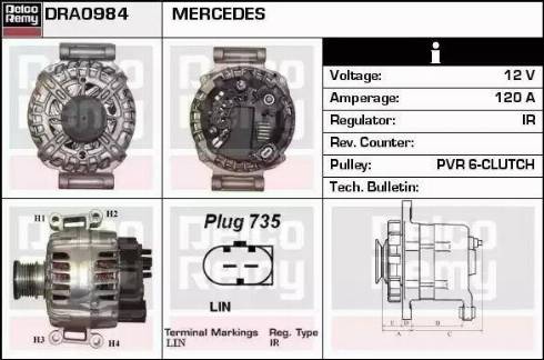 Remy DRA0984 - Alternatore autozon.pro