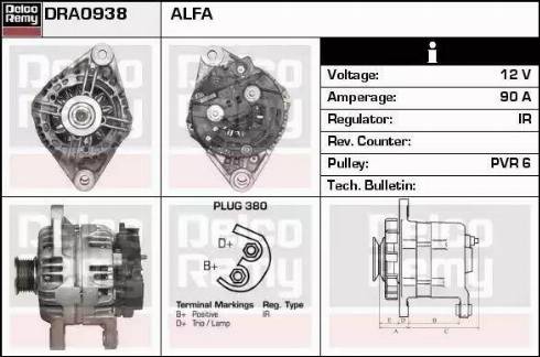 Remy DRA0938 - Alternatore autozon.pro