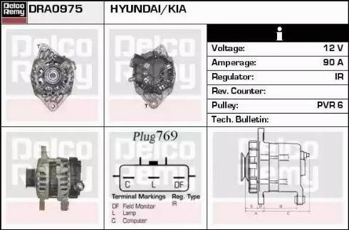 Remy DRA0975 - Alternatore autozon.pro