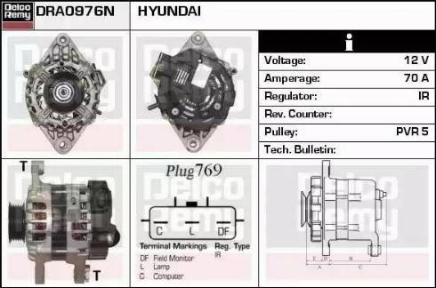 Remy DRA0976N - Alternatore autozon.pro