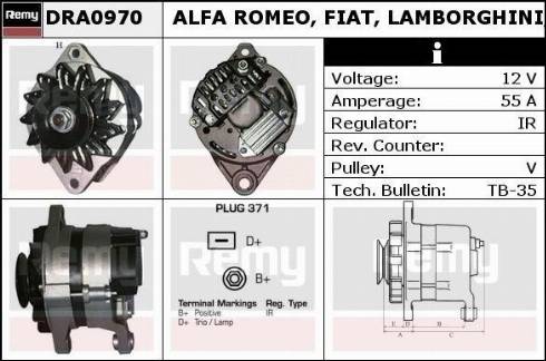 Remy DRA0970N - Alternatore autozon.pro