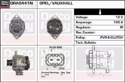 Remy DRA0441N - Alternatore autozon.pro