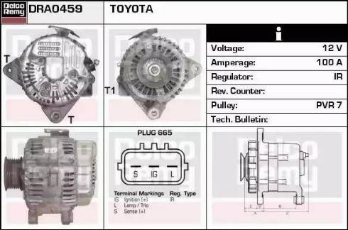 Remy DRA0459 - Alternatore autozon.pro