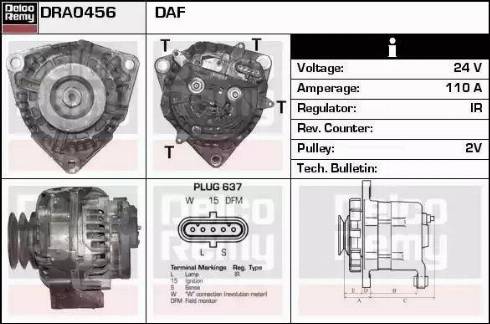 Remy DRA0456 - Alternatore autozon.pro