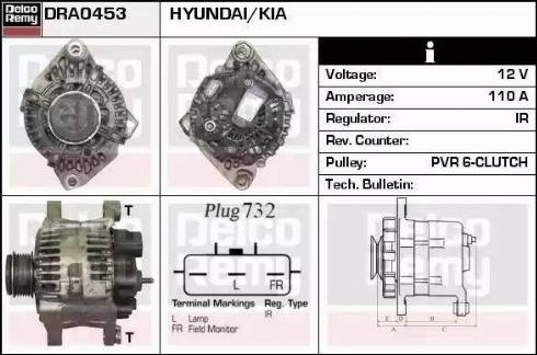 Remy DRA0453 - Alternatore autozon.pro