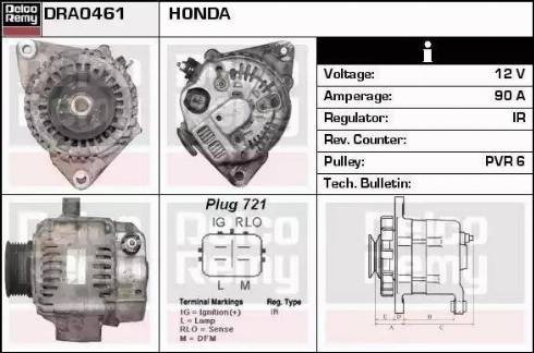 Remy DRA0461 - Alternatore autozon.pro