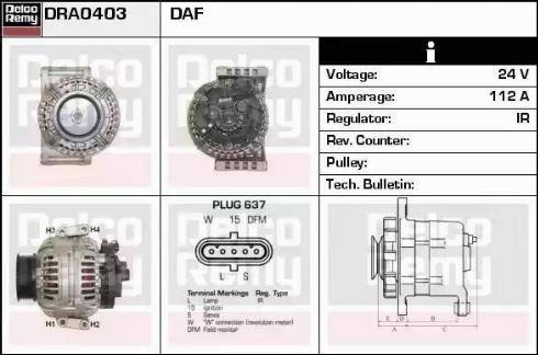 Remy DRA0403 - Alternatore autozon.pro