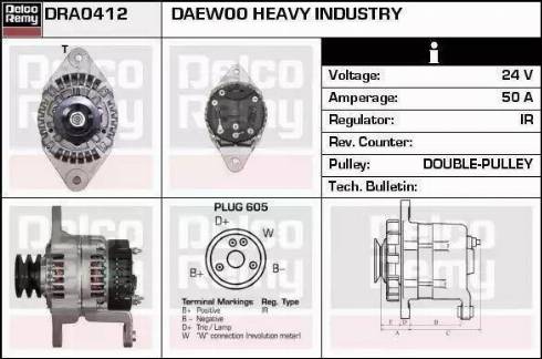 Remy DRA0414 - Alternatore autozon.pro