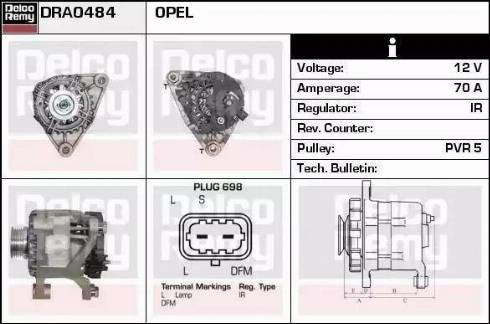 Remy DRA0484 - Alternatore autozon.pro