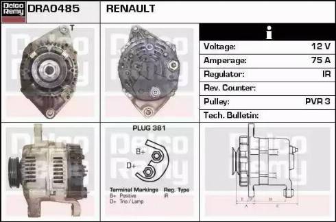 Remy DRA0485 - Alternatore autozon.pro