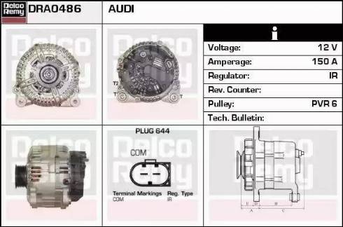 Remy DRA0486 - Alternatore autozon.pro