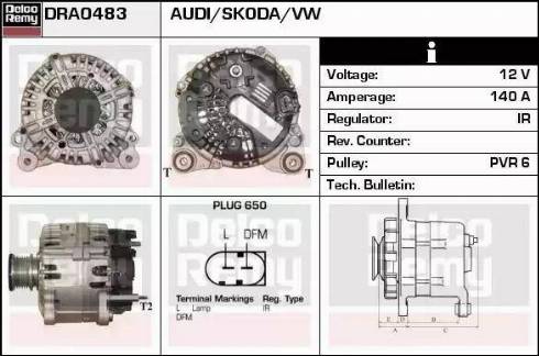 Remy DRA0483 - Alternatore autozon.pro