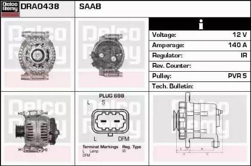 Remy DRA0438 - Alternatore autozon.pro