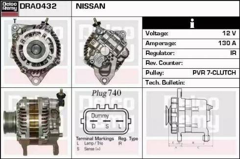 Remy DRA0432 - Alternatore autozon.pro