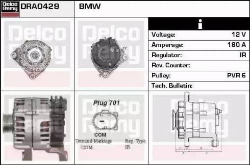 Remy DRA0429 - Alternatore autozon.pro