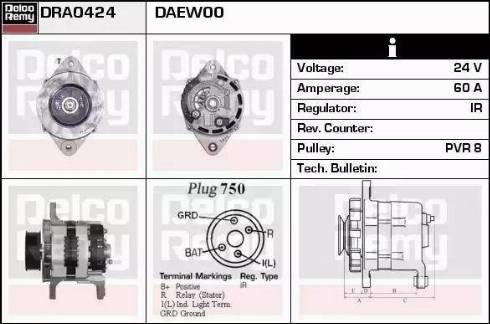 Remy DRA0424 - Alternatore autozon.pro