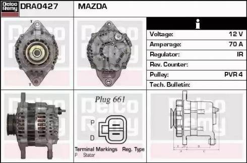 Remy DRA0427 - Alternatore autozon.pro