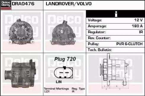 Remy DRA0476 - Alternatore autozon.pro