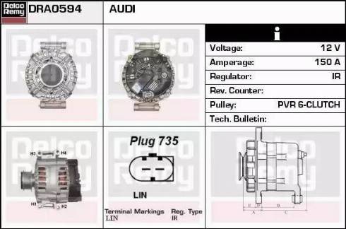 Remy DRA0594 - Alternatore autozon.pro