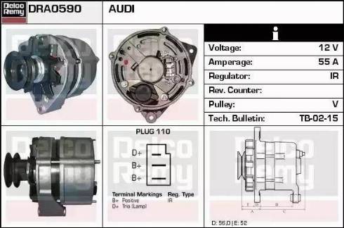 Remy DRA0590 - Alternatore autozon.pro