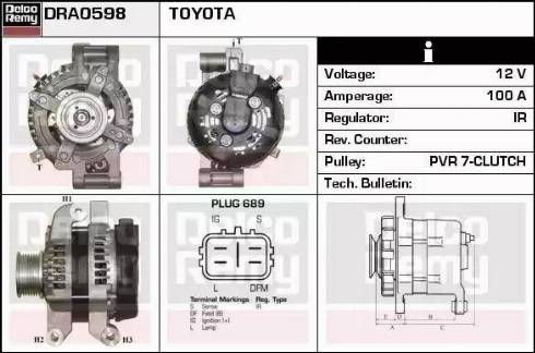 Remy DRA0598 - Alternatore autozon.pro