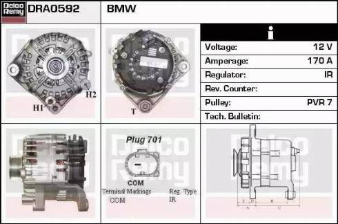 Remy DRA0592 - Alternatore autozon.pro