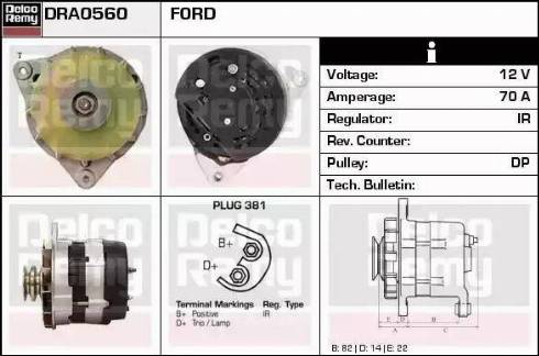 Remy DRA0560 - Alternatore autozon.pro