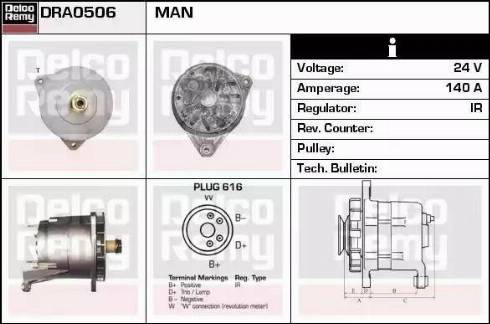 Remy DRA0506 - Alternatore autozon.pro