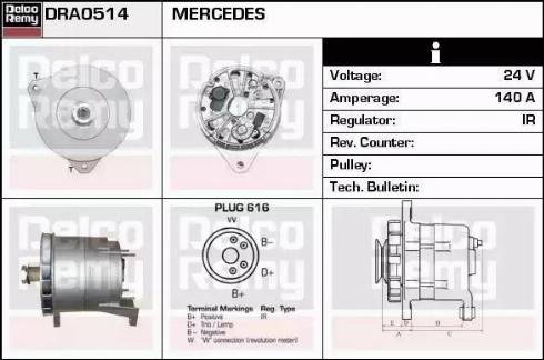 Remy DRA0514 - Alternatore autozon.pro