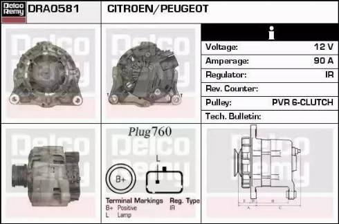 Remy DRA0581 - Alternatore autozon.pro