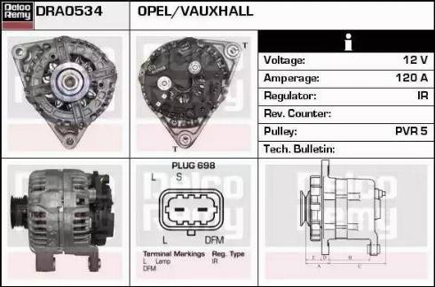 Remy DRA0534 - Alternatore autozon.pro