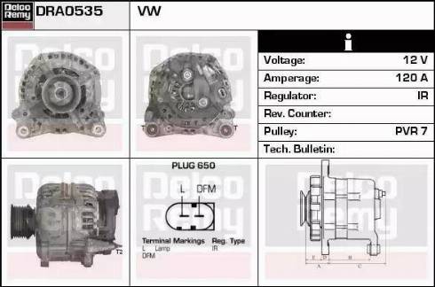 Remy DRA0535 - Alternatore autozon.pro