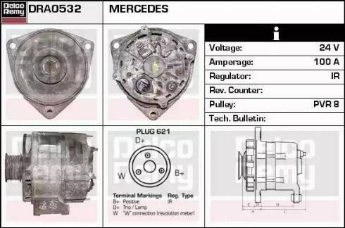 Remy DRA0532 - Alternatore autozon.pro