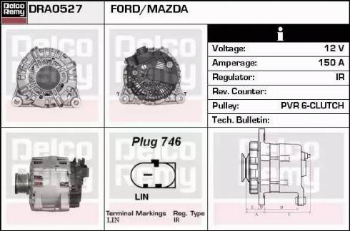 Remy DRA0527 - Alternatore autozon.pro