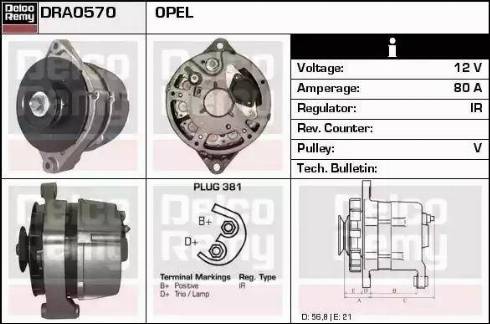 Remy DRA0570 - Alternatore autozon.pro