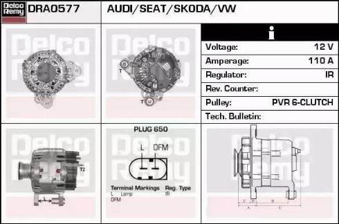 Remy DRA0577 - Alternatore autozon.pro