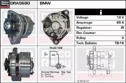 Remy DRA0690 - Alternatore autozon.pro