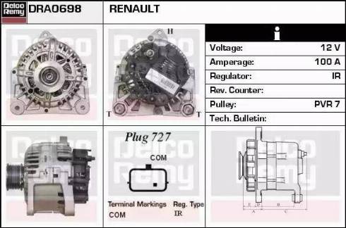 Remy DRA0698 - Alternatore autozon.pro