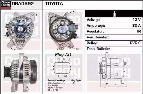 Remy DRA0692 - Alternatore autozon.pro