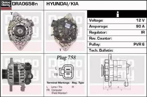 Remy DRA0658N - Alternatore autozon.pro