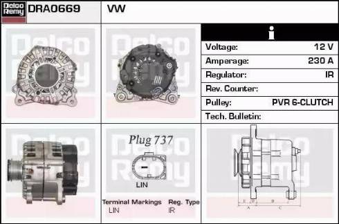 Remy DRA0669 - Alternatore autozon.pro