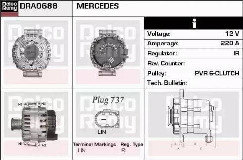 Remy DRA0688 - Alternatore autozon.pro