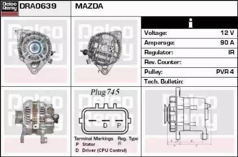 Remy DRA0639 - Alternatore autozon.pro