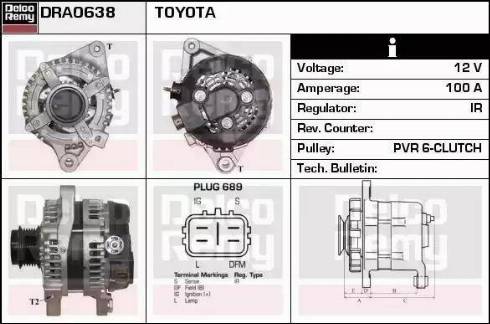 Remy DRA0638 - Alternatore autozon.pro