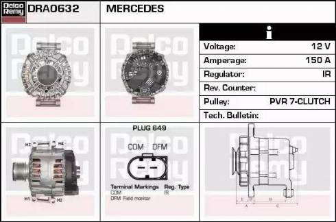 Remy DRA0632 - Alternatore autozon.pro