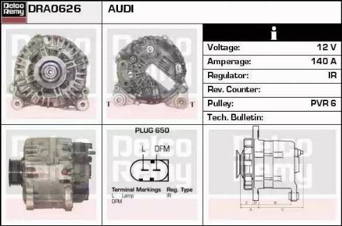 Remy DRA0626 - Alternatore autozon.pro